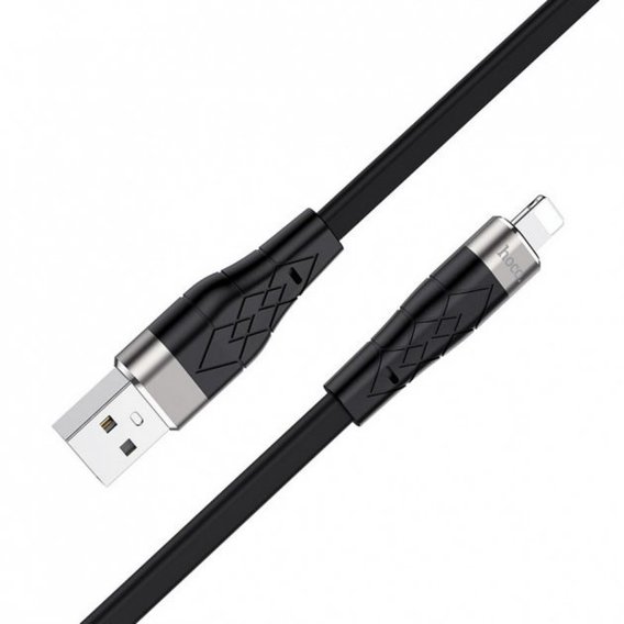 Кабель Hoco USB Cable to Lightning X53 2.4A 1m Black