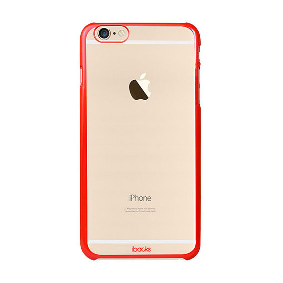Аксессуар для iPhone iBacks Premium PC Case Red for iPhone 6/6S
