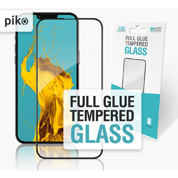 Аксессуар для iPhone Piko Tempered Glass Full Glue Black for iPhone 14 Plus | 13 Pro Max
