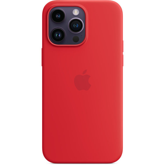 Аксессуар для iPhone Apple Silicone Case with MagSafe (PRODUCT)RED (MPTR3) for iPhone 14 Pro Max