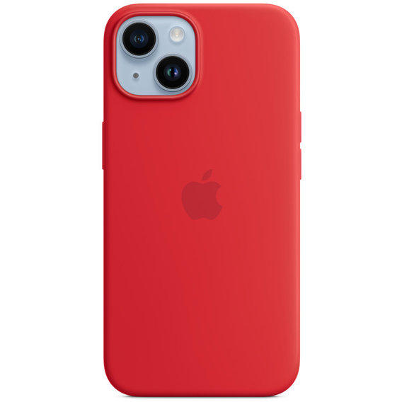 Аксессуар для iPhone Apple Silicone Case with MagSafe (PRODUCT)RED (MPRW3) for iPhone 14