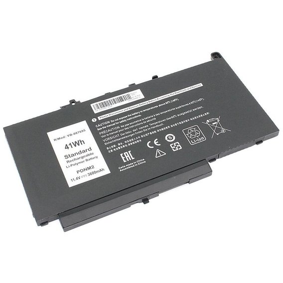 Батарея для ноутбука Dell 0579TY Latitude E7470 11.4V Black 3600mAh OEM (087695)