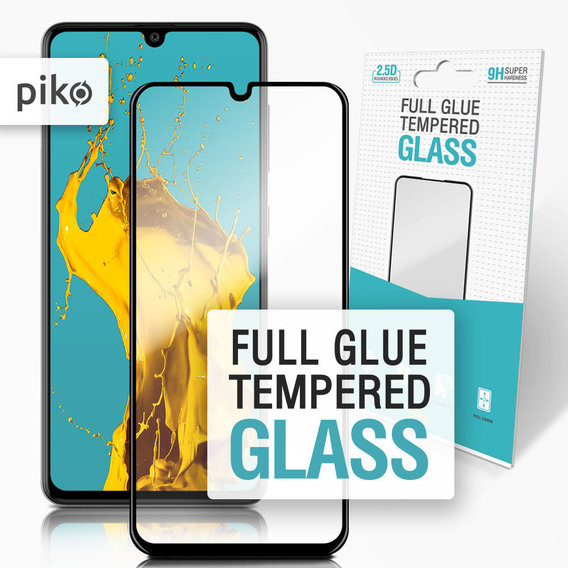 Аксессуар для смартфона Piko Tempered Glass Full Glue Black for Samsung A415 Galaxy A41