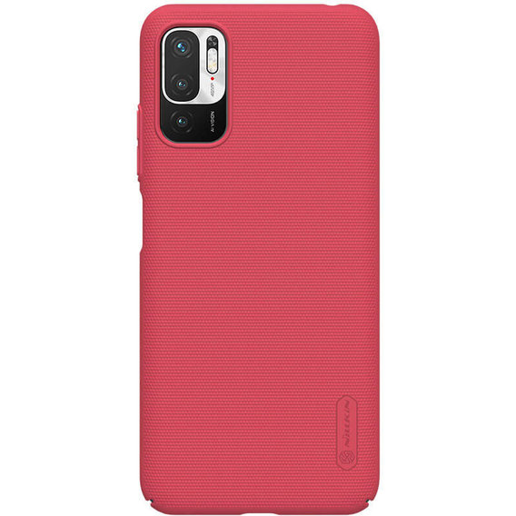 Аксессуар для смартфона Nillkin Super Frosted Red for Xiaomi Redmi Note 10 5G / Poco M3 Pro / Poco M3 Pro 5G