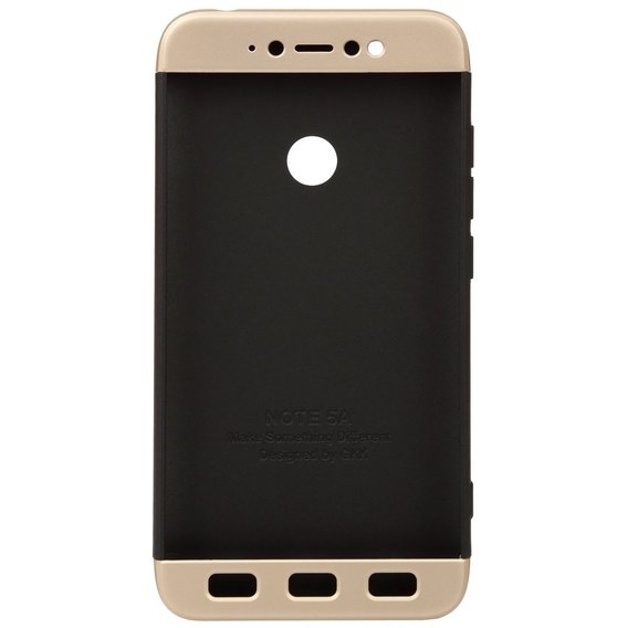 Аксессуар для смартфона BeCover Case 360° Super-protect Black/Gold for Xiaomi Redmi Note 5A (701869)