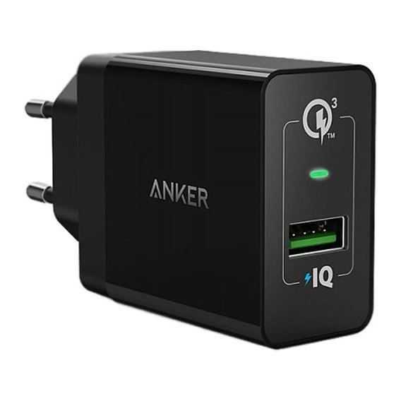 Зарядное устройство ANKER Wall Charger USB PowerPort+ Black (A2013L11)