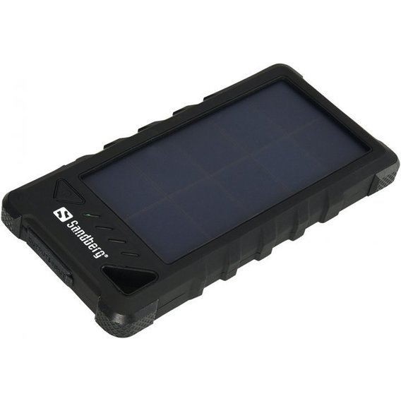 Внешний аккумулятор Sandberg Power Bank Outdoor 16000mAh Solar Panel Black (420-35)