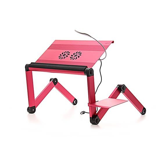 Подставка для ноутбука Столик трансформер для ноутбука UFT YOKO VIP Pink