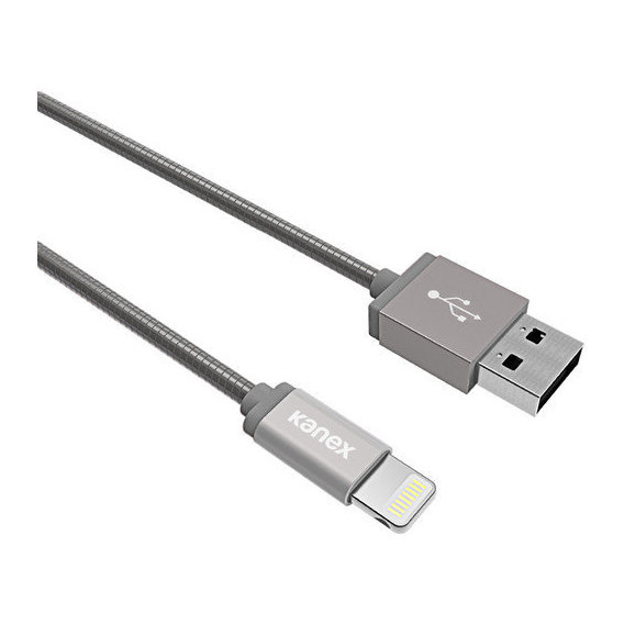 Кабель Kanex USB Cable to Lightning Premium DuraFlex 1.2m Silver (K157-1162-SV4F)