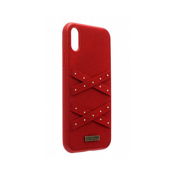 Аксесуар для iPhone Polo Abbott Red (SB-IP6.5SPABT-RED) for iPhone Xs Max