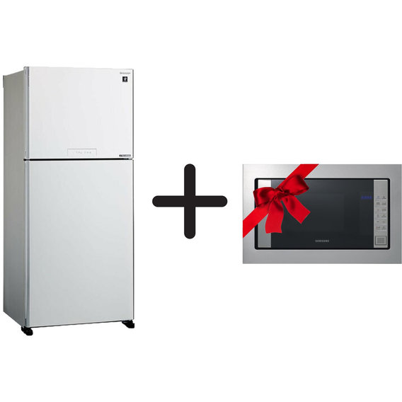 Холодильник Sharp SJ-XG690MWH + Samsung FG87SUST ПОДАРОК!