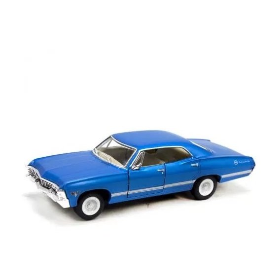 Детская коллекционная машинка Kinsmart Chevrolet Impala KT5418W (синяя)