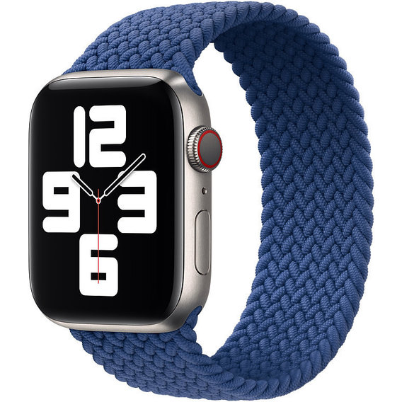 Аксессуар для Watch Apple Braided Solo Loop Atlantic Blue Size 7 (MY8E2) for Apple Watch 42/44mm