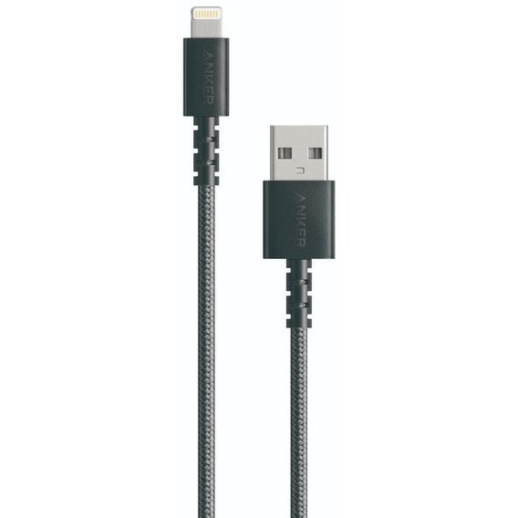 Кабель ANKER USB Cable to Lightning Powerline Select+ V3 90cm Black (A8012H11)