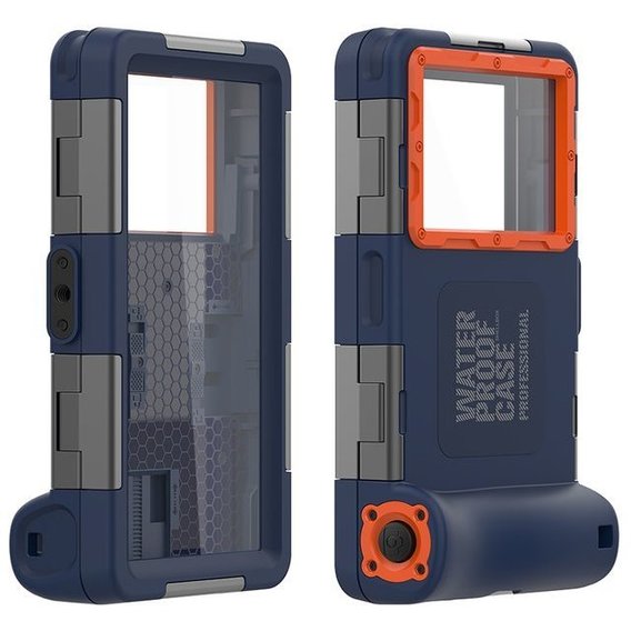 Аксессуар для iPhone Shellbox QSK-2 Waterproof Diving Case Solid Cover Blue