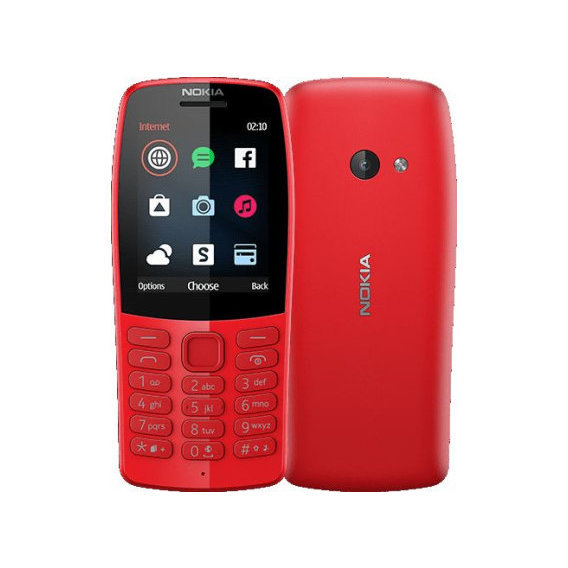 Мобильный телефон Nokia 210 Dual Red (UA UCRF)