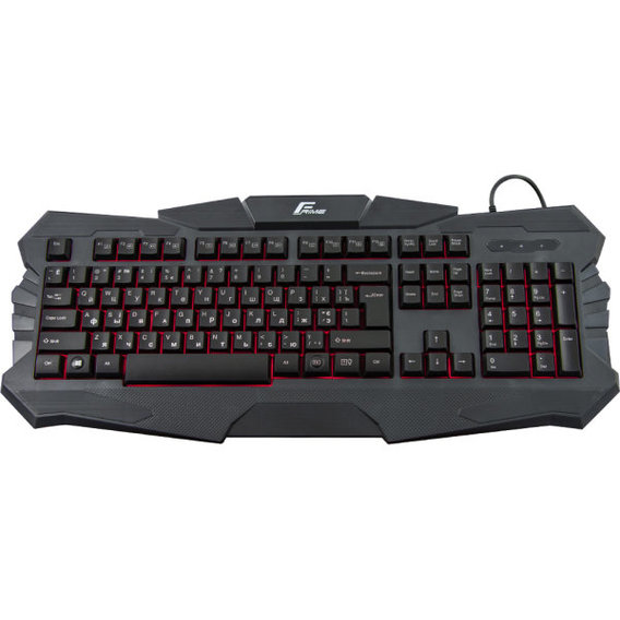 Клавиатура Frime Hatchet Black USB RUS/UKR (FLK19400)