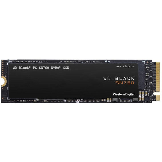 WD Black SN750 NVME SSD 500 GB (WDS500G3X0C)
