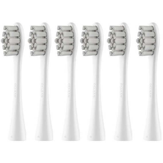 Насадка для зубной электрощетки Oclean P2S6 W06 Standard Clean Brush Head White 6 шт. (6970810552188)