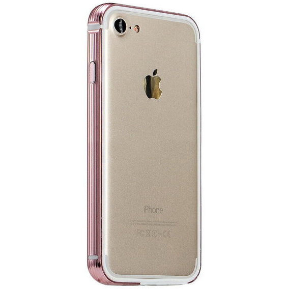Аксессуар для iPhone COTEetCI Aluminum + TPA Rose Gold (CS7001-MRG) for iPhone SE 2020/iPhone 8/iPhone 7