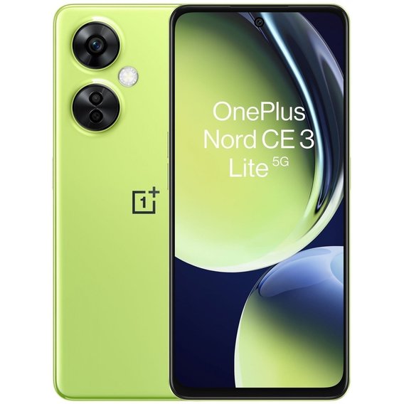 Смартфон Oneplus Nord CE 3 Lite 5G 8/128GB Pastel Lime (UA UCRF)