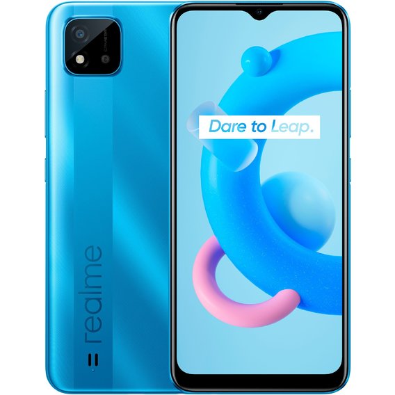 Смартфон Realme C11 2021 2/32Gb Blue (UA UCRF)