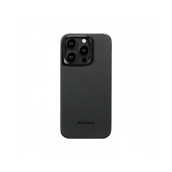Аксессуар для iPhone Pitaka MagEZ Case 4 Twill 1500D Black/Grey (KI1501P) for iPhone 15 Pro