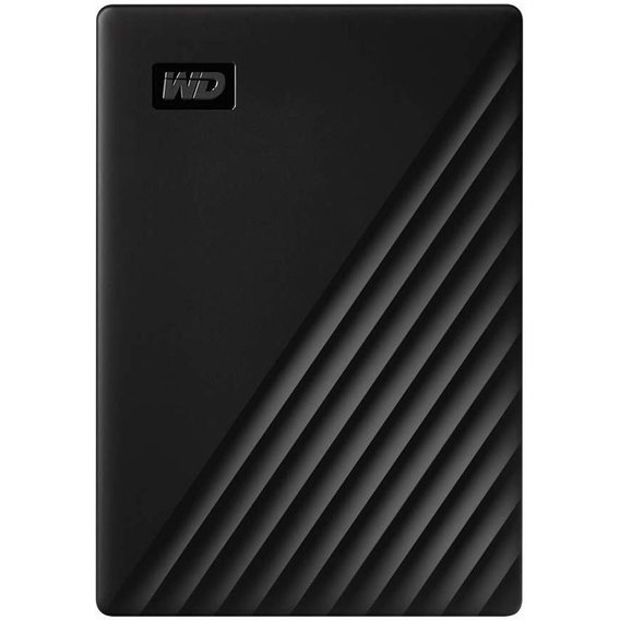 Зовнішній жорсткий диск WD My Passport 5 TB Black (WDBPKJ0050BBK-WESN)