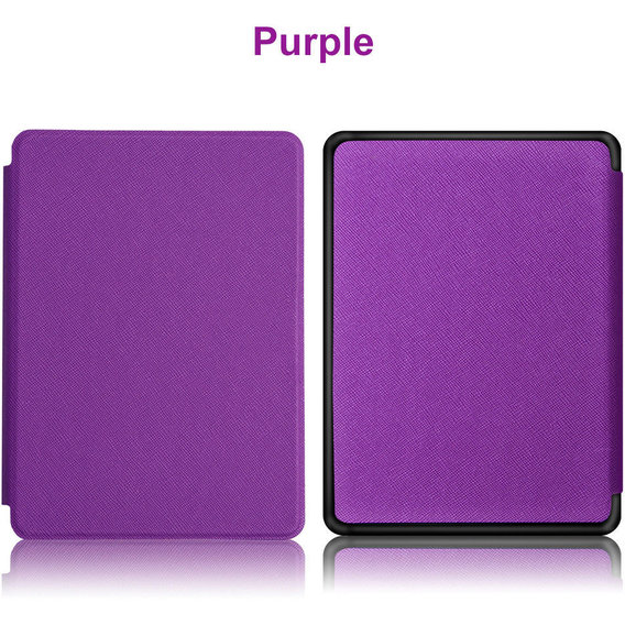 Аксессуар к электронной книге Leather Case for Amazon Kindle Paperwhite 4 (2018) Purple