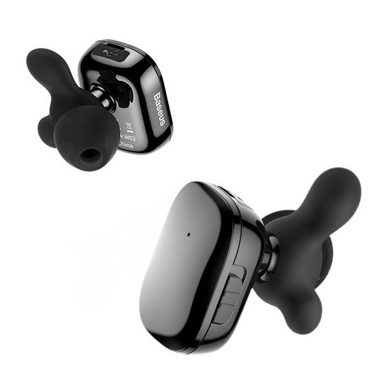 Наушники Baseus Encok W02 Truly Wireless headset Black (NGW02-01)