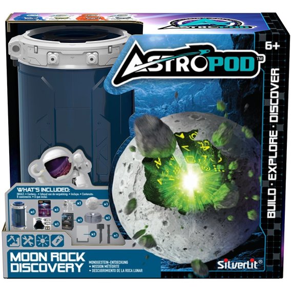 Игровой набор Astropod Миссия Исследуй лунный камень с фигуркой (80338)