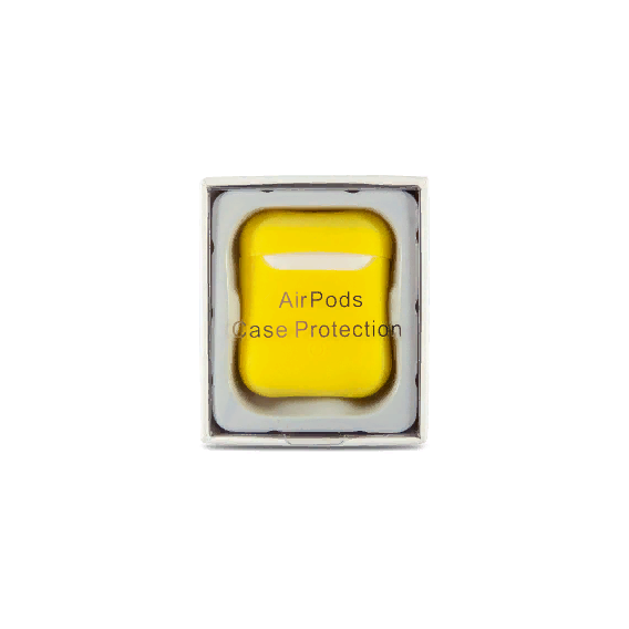 Чохол для навушників TPU Case Lemon Yellow for Apple AirPods