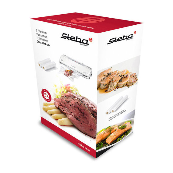 Пленка к аппарату для упаковки STEBA 20x600 см (2 шт.)
