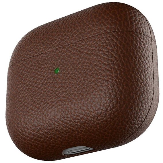 Чехол KeyBudz Artisan Series Leather Natural Brown (AP3_S3_NBN) for Apple AirPods 3