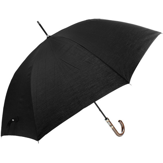 Зонт-трость мужской механический Fulton черный (FULL893-black)