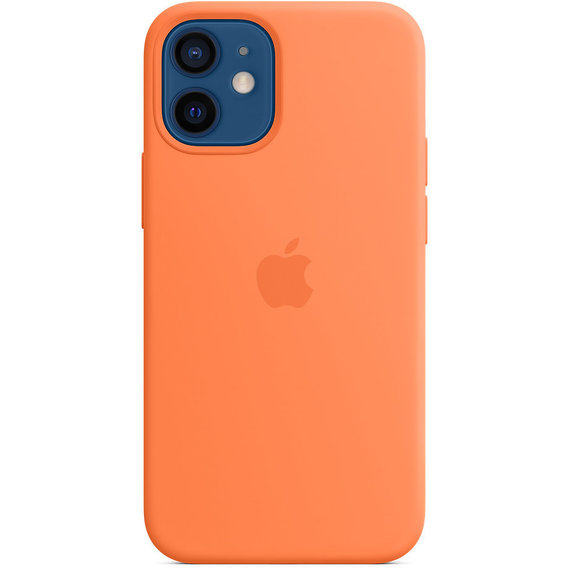 Аксессуар для iPhone Apple Silicone Case with MagSafe Kumquat (MHKN3) for iPhone 12 mini