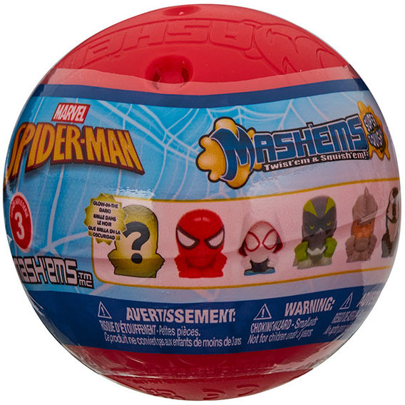 Игрушка-сюрприз в шаре Mash'ems Человек-паук (6 видов, в ассортименте) (51786)