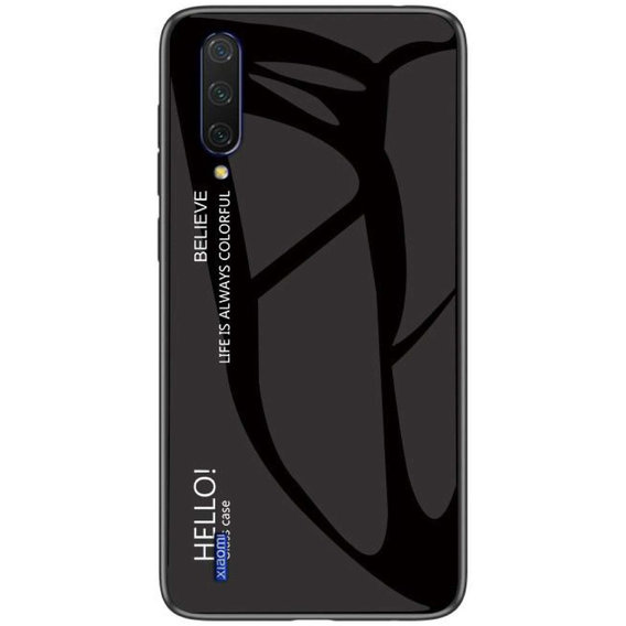Аксессуар для смартфона Mobile Case Gradient Hello Black for Xiaomi Mi9 Lite / Mi CC9