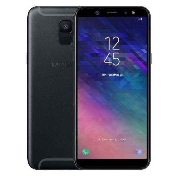 Смартфон Samsung Galaxy A6 (2018) 32GB Black A600FZ (UA UCRF)