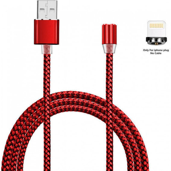 Кабель XOKO USB Cable to Lightning Magneto 1.2m Red (SC-355i MGNT-RD)