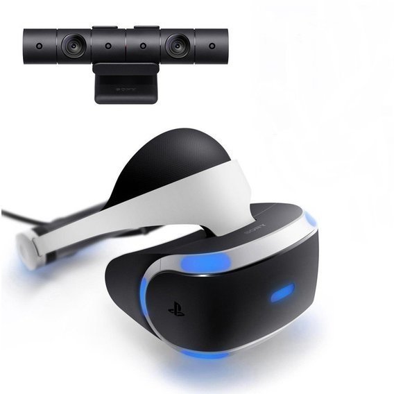 Аксессуар для приставок Sony Playstation VR MK5 + Camera V2 + VR Worlds (PS4/PS5)