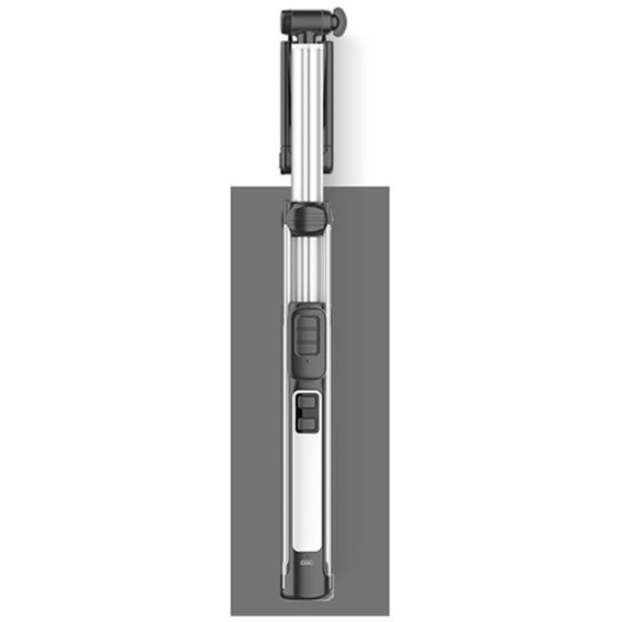 Compact Selfie Stick Tripod A17 Bluetooth with Ligth 80cm Black