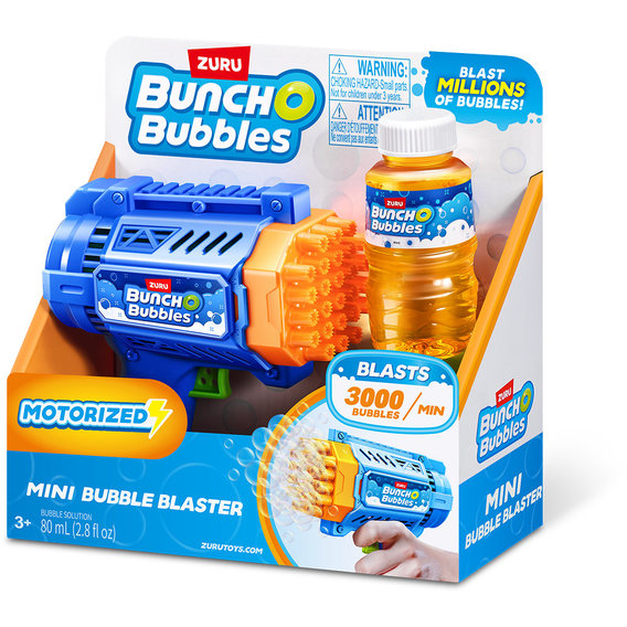 Игровой набор Bunch O Bubbles серии Mini S1 - Бластер с мыльными пузырями (11347)