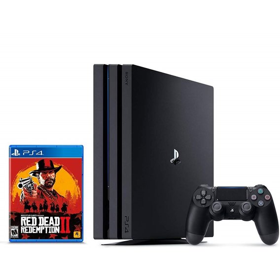 Игровая приставка Sony PlayStation 4 Pro 1TB + Red Dead Redemption 2