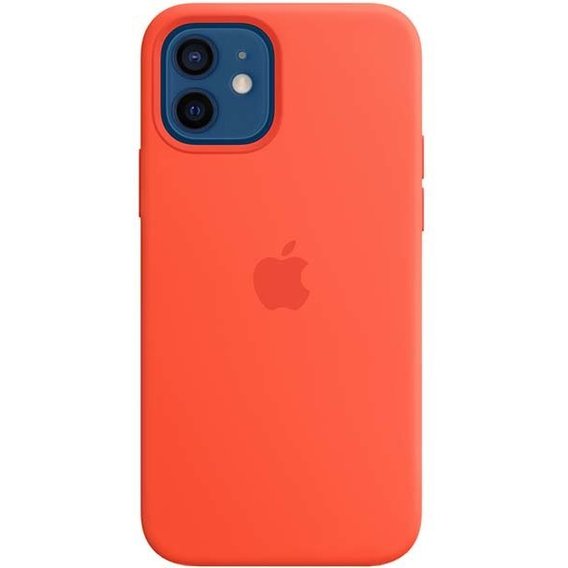 Аксессуар для iPhone TPU Silicone Case Electric Orange for iPhone 12/iPhone 12 Pro