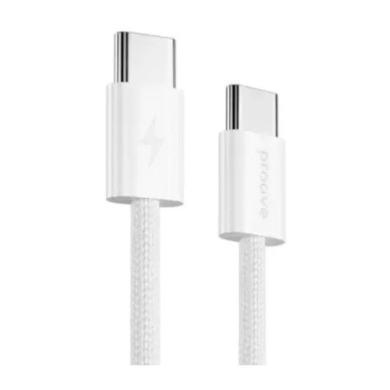 Кабель Proove Cable USB-C to USB-C Energy Stream 60W 1m White (CCES60002202)