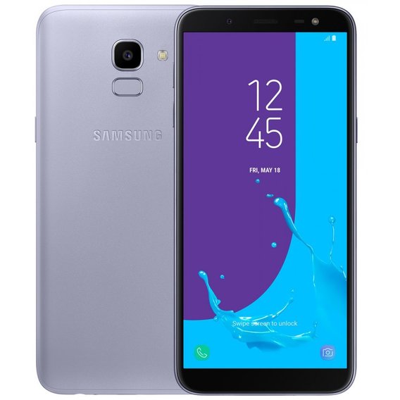 Смартфон Samsung Galaxy J6 2/32Gb Duos Lavender SM-J600F
