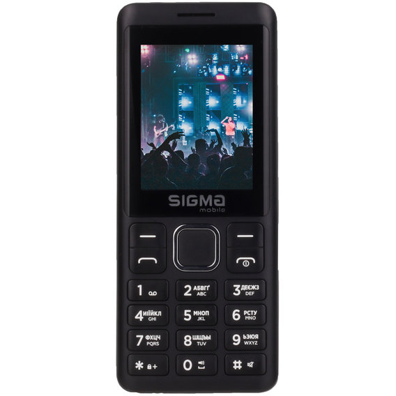 Мобильный телефон Sigma mobile X-style 25 TONE Black (UA UCRF)