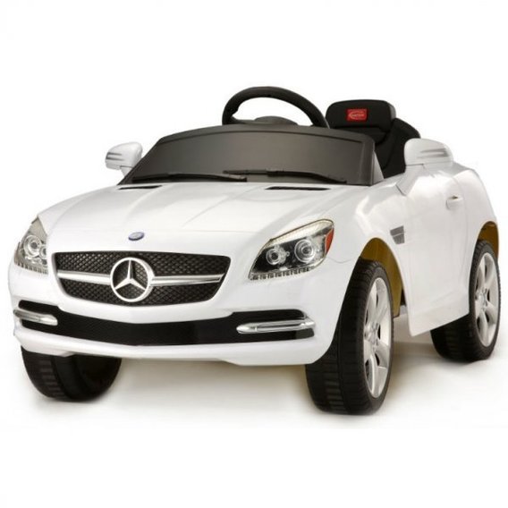 Детский электромобиль Rastar Mercedes-Benz SLK белый (81200)