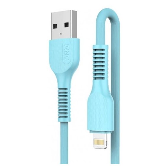 Кабель ArmorStandart USB Cable to Lightning 2.4A 1m Blue (ARM60011)